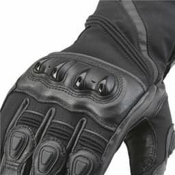 Guantes de moto impermeables con protección en los nudillos