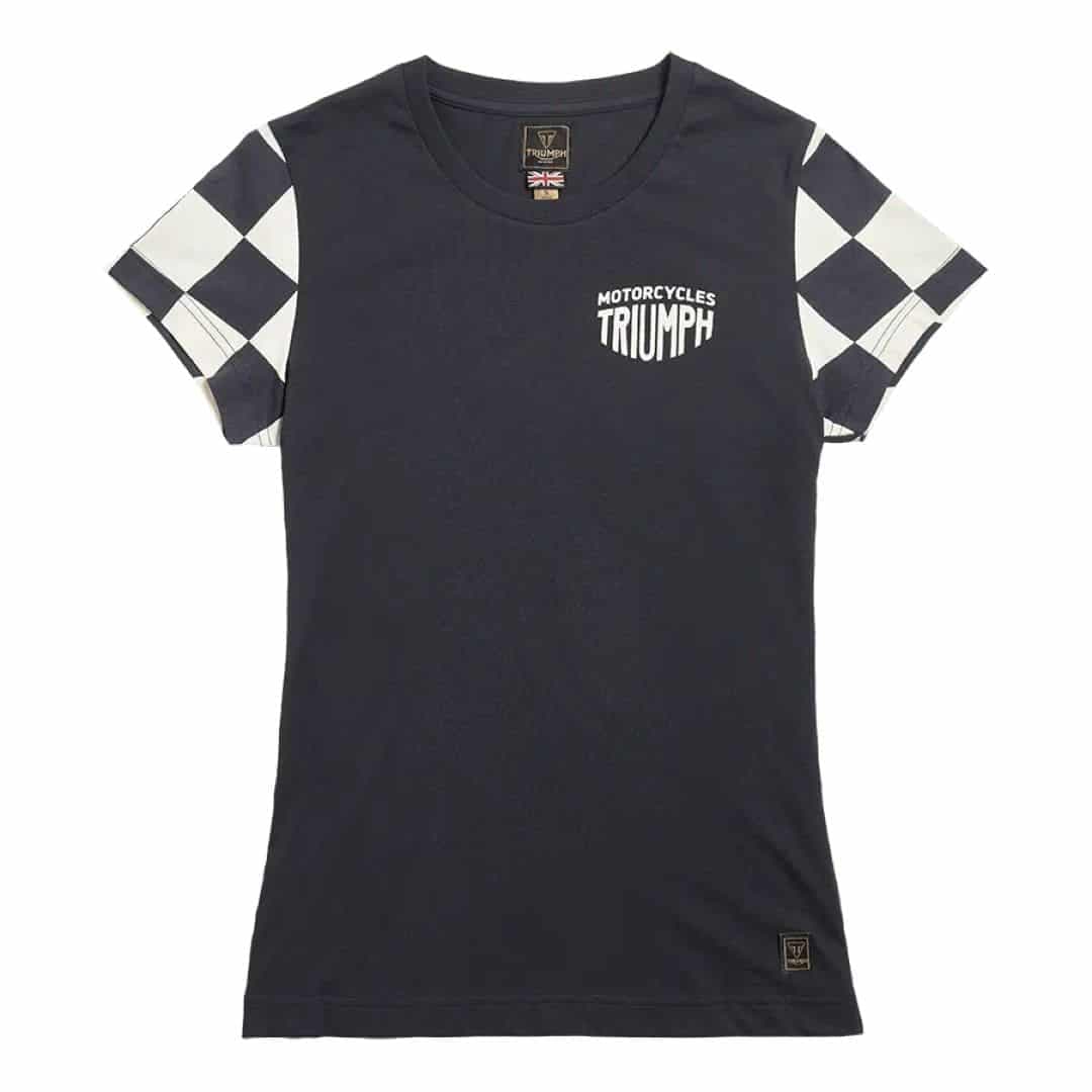 Camiseta de algodón de corte femenino