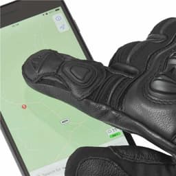 Guantes de moto impermeables con protección en los nudillos
