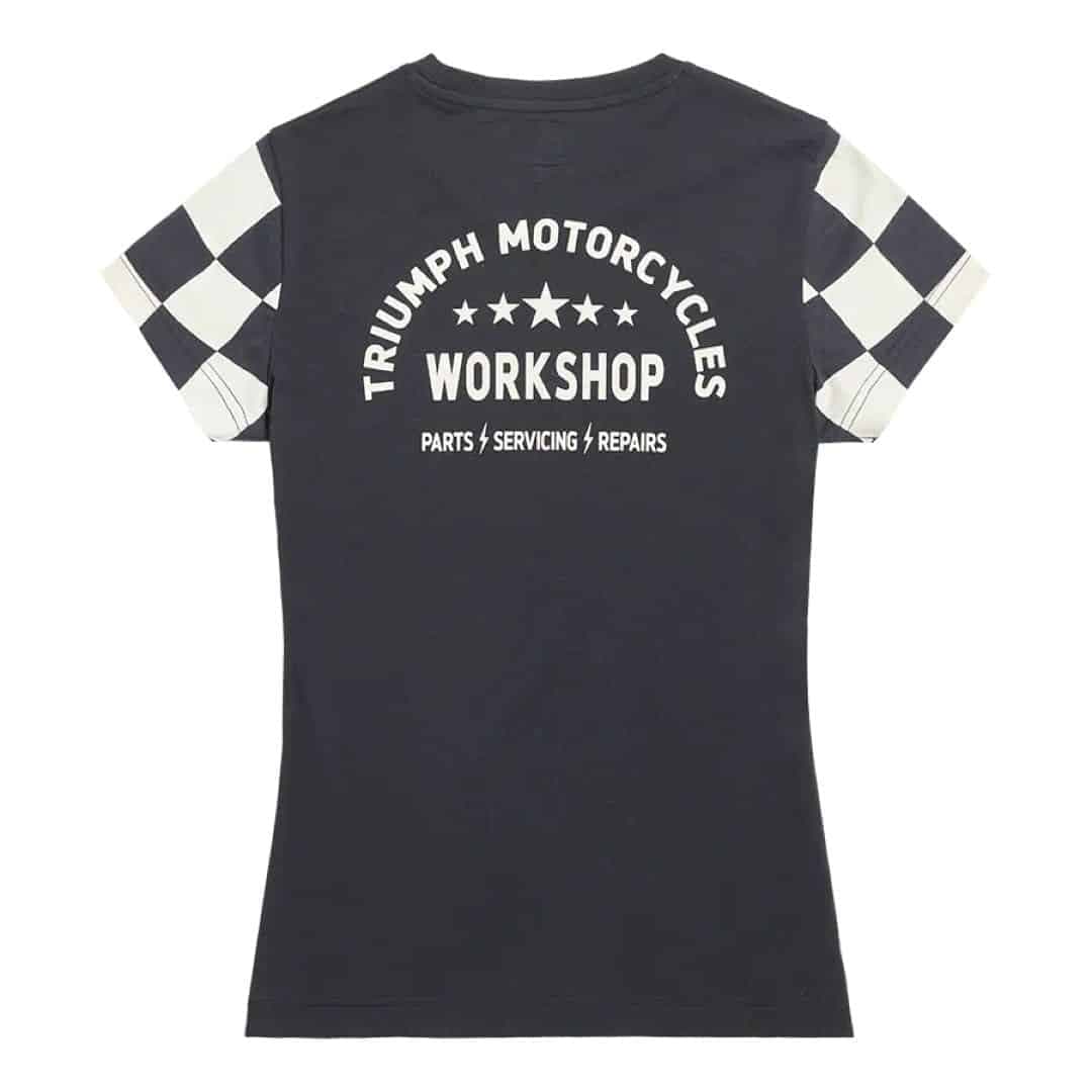 Camiseta de algodón de corte femenino