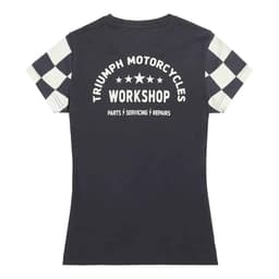 Camiseta de algodón de corte femenino