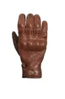 Guantes de cuero marrón de corte clásico