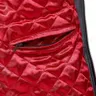 Chaqueta de moto de cremallera asimétrica