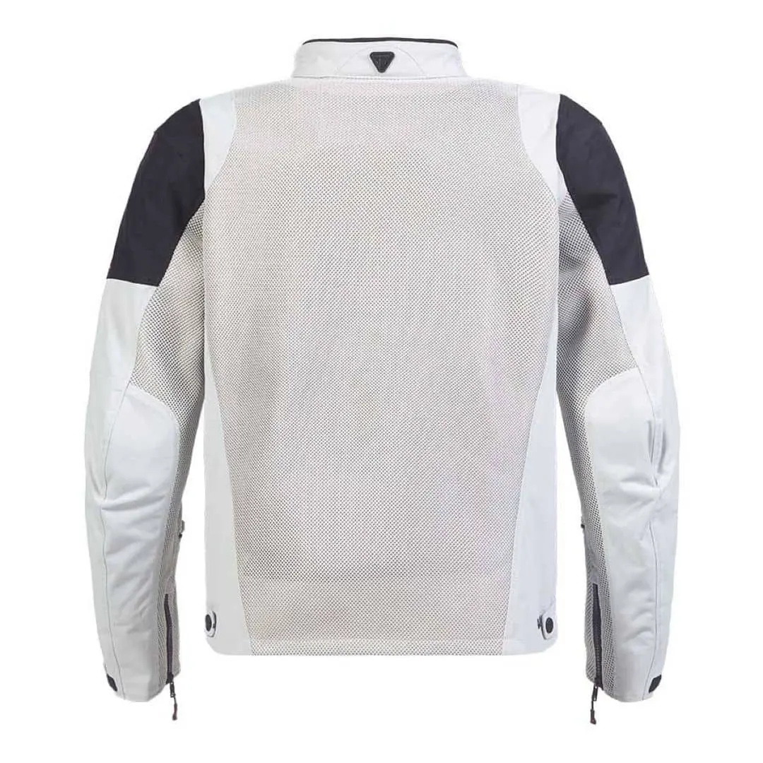 Chaqueta de cuero ligera de moto