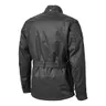 Chaqueta de moto negra de estilo urbano