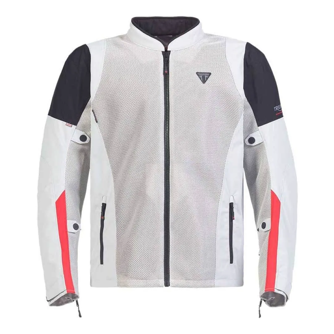 Chaqueta de cuero ligera de moto