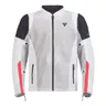 Chaqueta de cuero ligera de moto