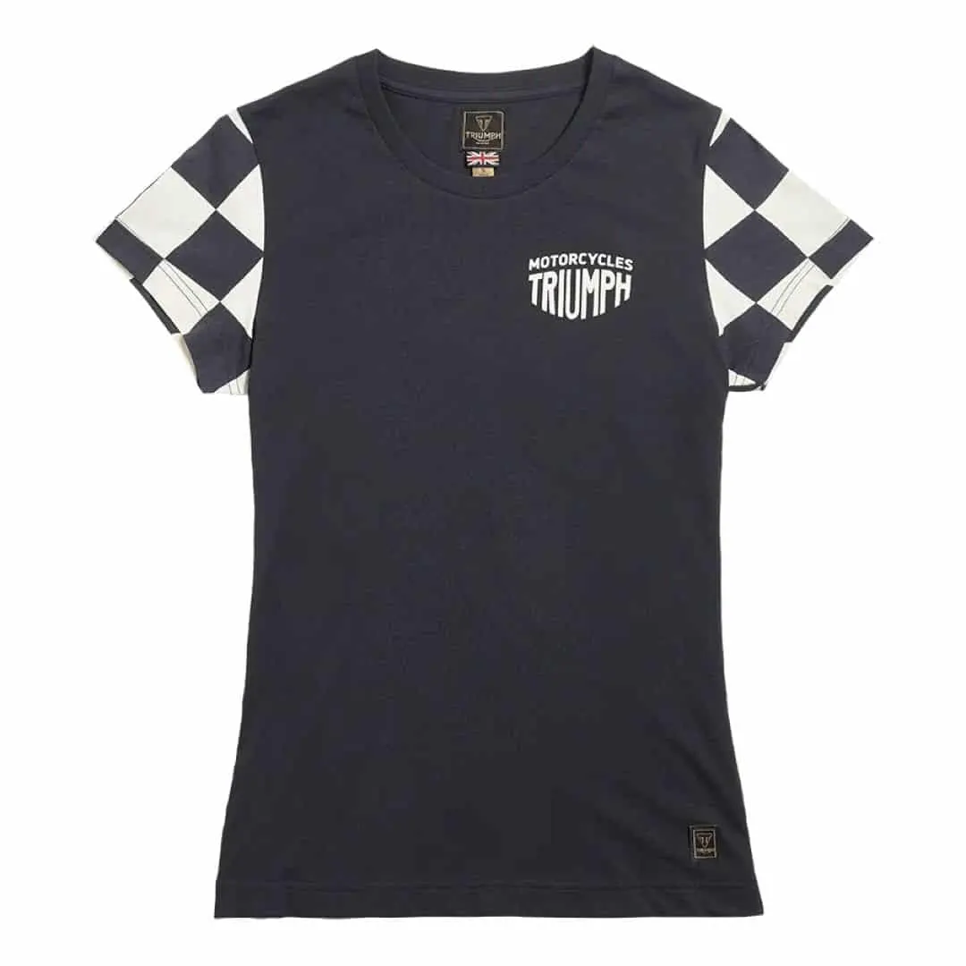 Camiseta de algodón de corte femenino
