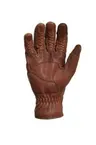 Guantes de cuero marrón de corte clásico