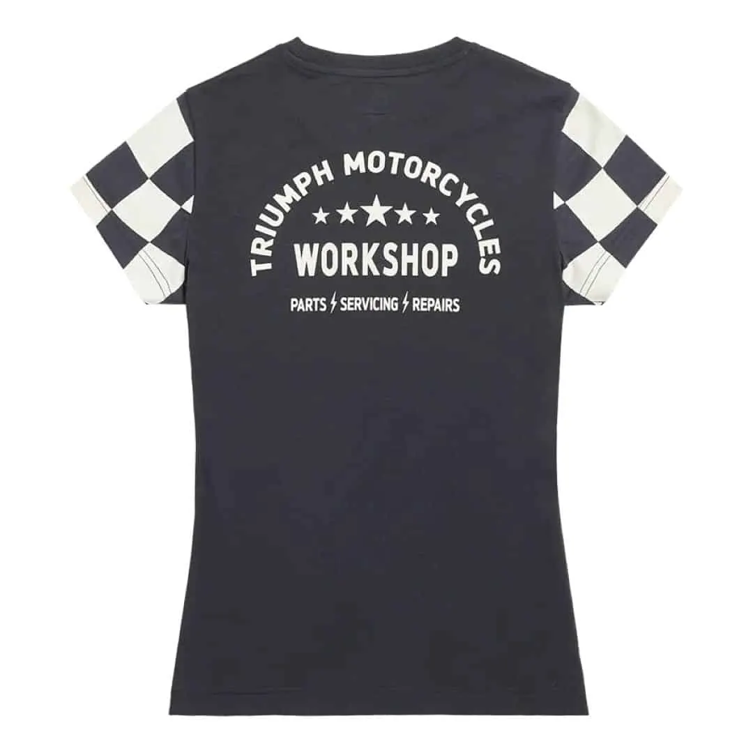 Camiseta de algodón de corte femenino