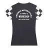 Camiseta de algodón de corte femenino
