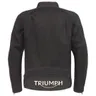 Chaqueta de moto de corte retro con protecciones