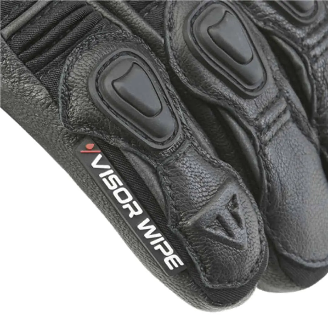 Guantes de moto impermeables con protección en los nudillos