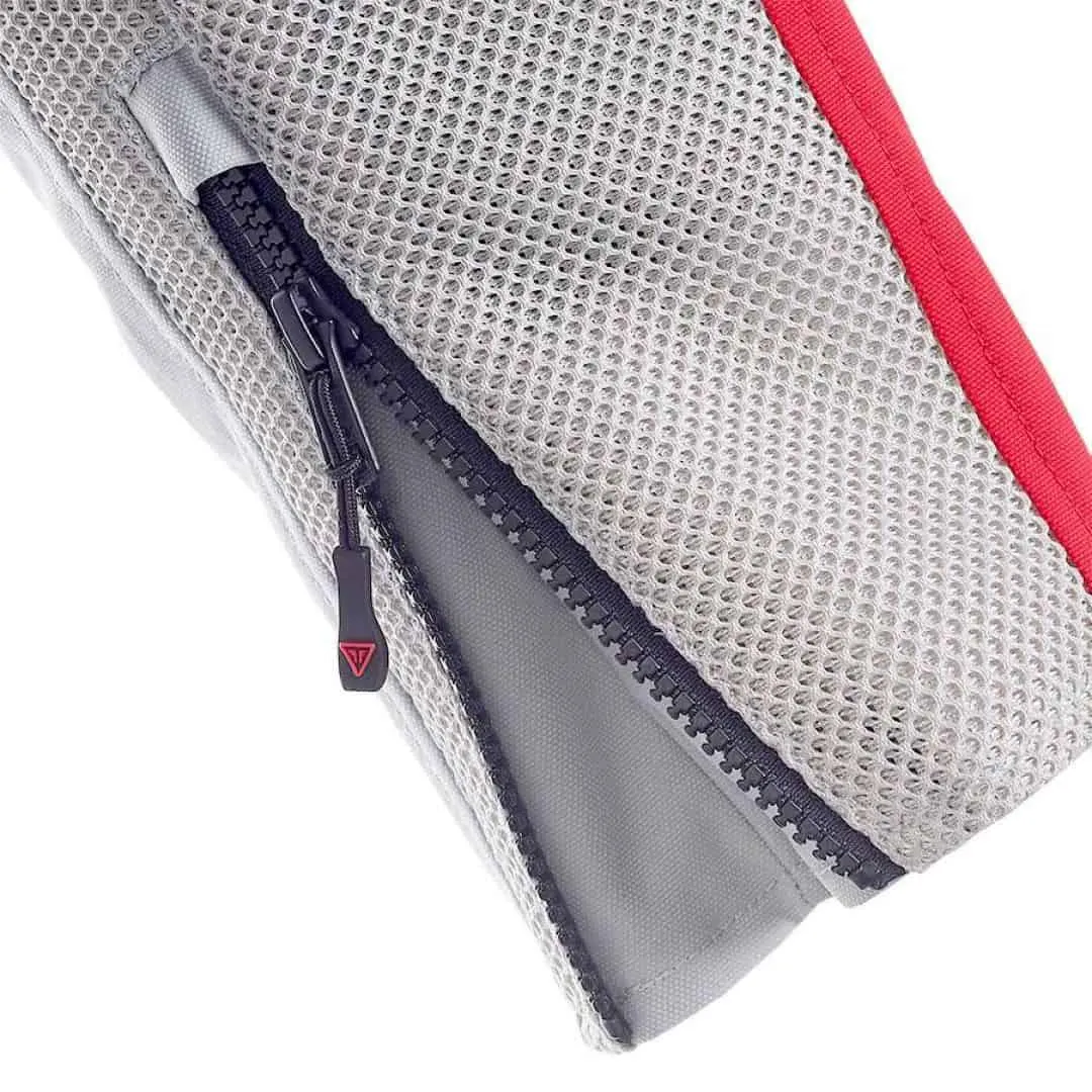 Chaqueta de cuero ligera de moto